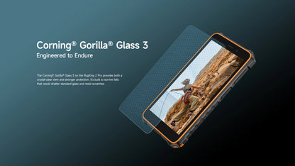 【World Premiere】Ulefone RugKing 2 Pro AI Rugged Phone Android 15 4G 128GB ROM Waterproof Smartphone NFC 5.45"4G  Global 4550mA