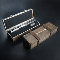 Wooden vintage Lightsaber Box 43x15x10cm with Foam Cotton Inside Can Contain Lightsaber Hilt Box for Display diy high quality