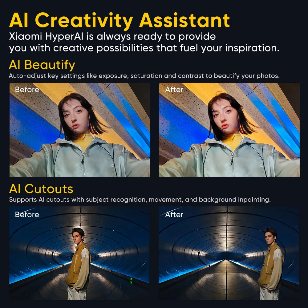 2025 New POCO F8 Ultra Global Version 5G Smartphone Snapdragon 8 Elite Gen 5 6.9" AMOLED Display 50MP 6500mAh 100W HyperCharge