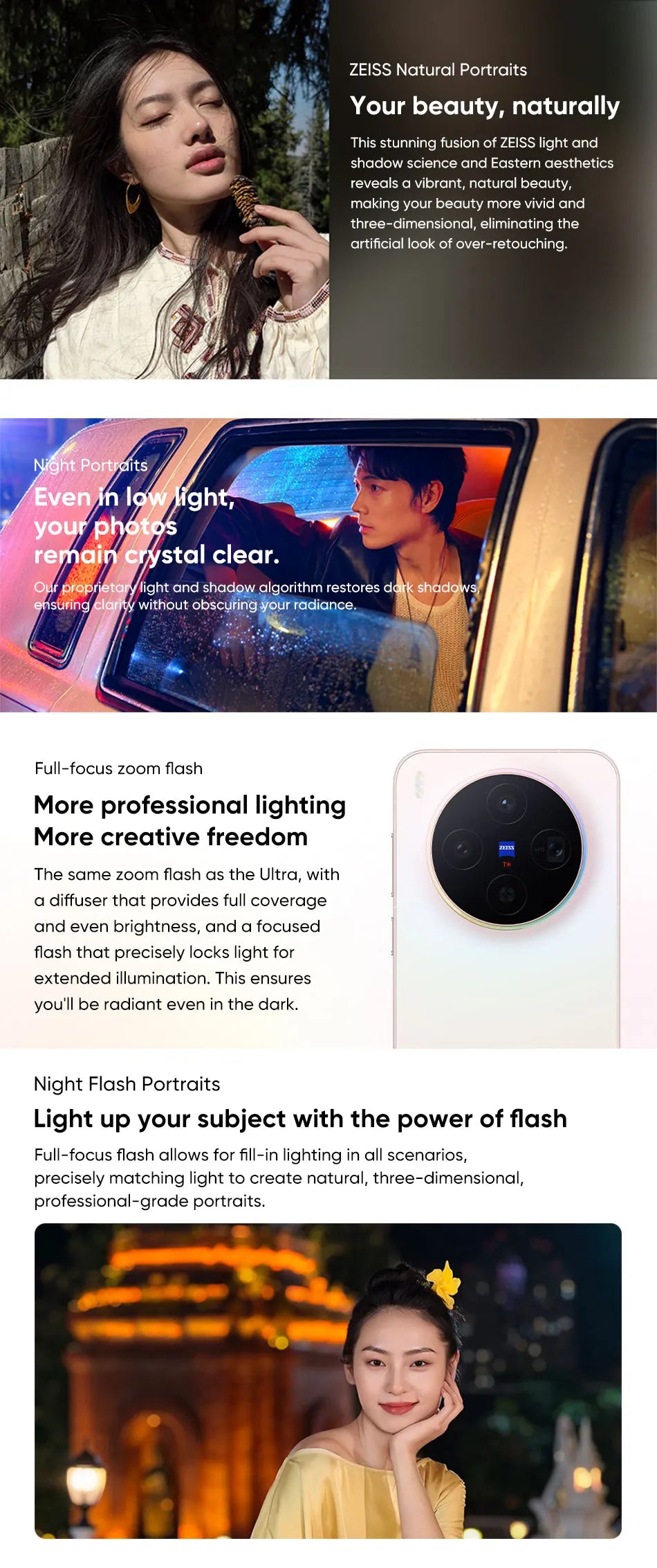 2025 New VIVO X300 Chinese Version Smartphone MediaTek Dimensity 9500 6.31'' 120Hz AMOLED Screen 6040mAh Battery Support NFC