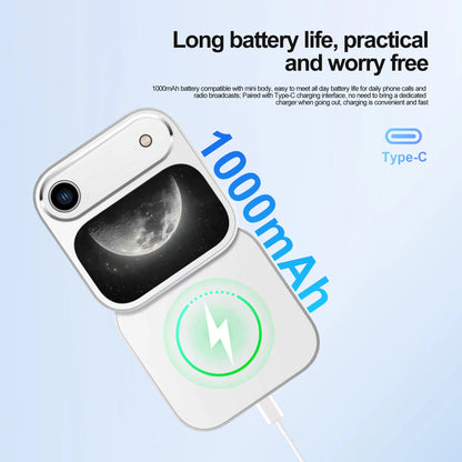 2026 New SERVO i17Air 2G Mini Foldable Mobile Phone Dual SIM Speed Dial Blacklist Flashlight Call Record Flip Cellphone FM Radio