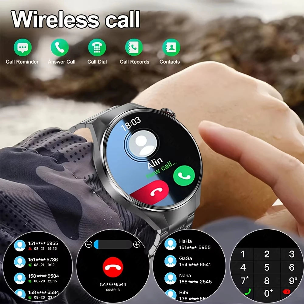 2025 New Originl Watch G5 PlUS Smart Watch 1.75"HD AMOLED Screen GPS track Heart Rate Bluetooth Call Compass Smartwatch for Men