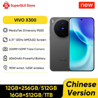 2025 New VIVO X300 Chinese Version Smartphone MediaTek Dimensity 9500 6.31'' 120Hz AMOLED Screen 6040mAh Battery Support NFC
