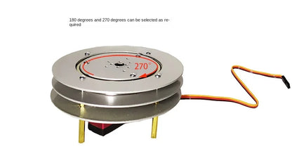 1 DOF Robot Rotating Base Manipulator with MG996 Metal Mechanical Rotate Platform Base For Arduino Robot Programmable DIY Kit