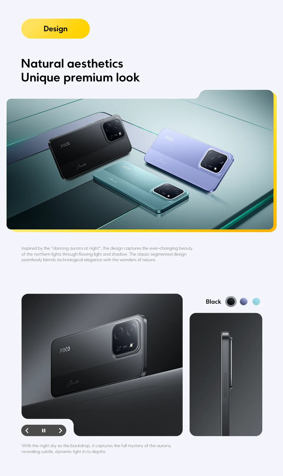 【World Premiere】POCO C85 Global Version Smartphone 128/256GB Helio G81-Ultra 6000mAh battery 6.9