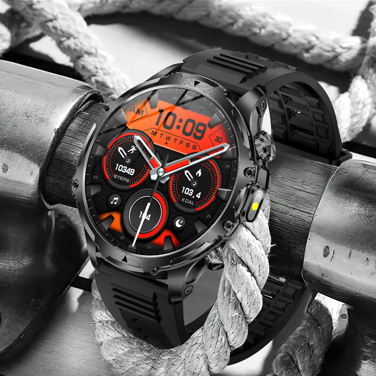 2025 New Men's Outdoor Sports Smart Watch 1.9