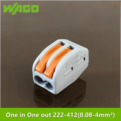 10pcs Original Wago wiring terminal 222-412 222-413 222-415 Quick Wiring terminal connector