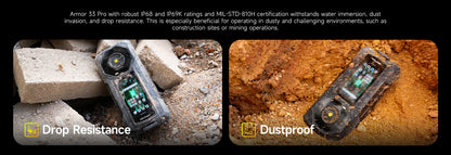 【World Premiere】Ulefone Armor 33 Pro 5G Rugged Phone 25500 mAh 512GB ROM 120Hz 6.59”3.4" Rear Screen NFC Android Smartphone