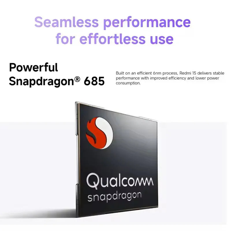 【Brand+】Redmi 15 Global Version Smartphone 6.9