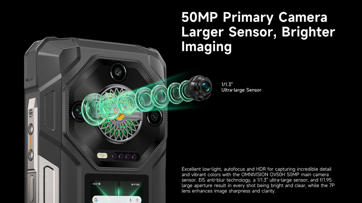 【World Premiere】Ulefone Armor 33 Pro 5G Rugged Phone 25500 mAh 512GB ROM 120Hz 6.59”3.4