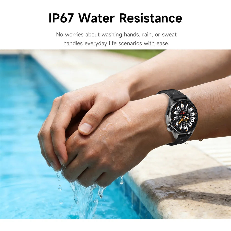 2026 New Watch 6 NFC Bluetooth Call Smart Watches Men GPS Tracking Sports Fitness IP68 Waterproof 1.53inch AMOLED Smartwatch