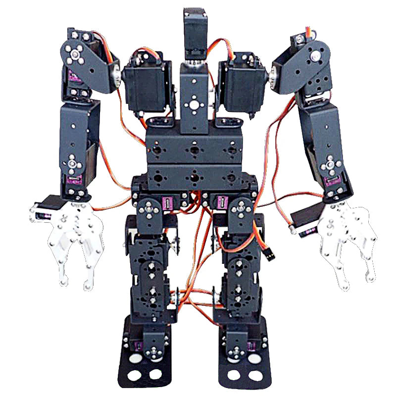 17 DOF Humanoid Robot Frame Educational Robot Kit for Ardunio Robotic Walking Compatible Servo MG996 Programmable Robot DIY Kit
