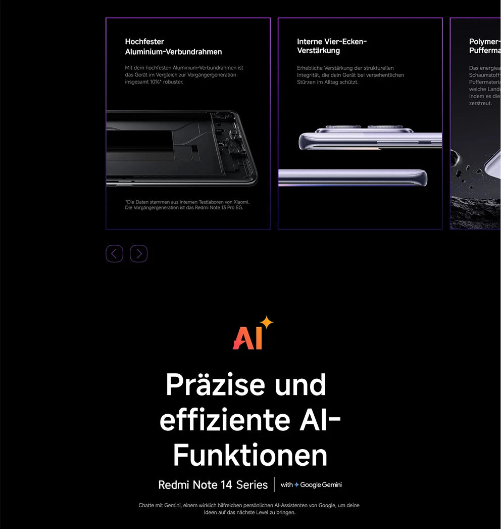 【Brand+】Xiaomi Redmi Note 14 Pro 5G Smartphone MediaTek Dimensity 7300-Ultra 200MP AI camera NFC 6.67"AMOLED display IP68