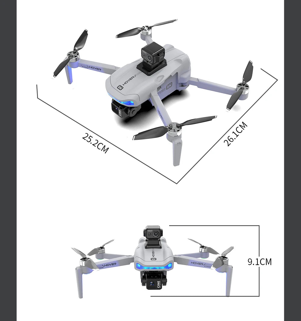 X40 GPS Drone Professional 4K Camera 3-axis gimbal Aerial Optional Obstacle Avoidance Brushless 5G WIFI FPV RC Quadcopter Toys