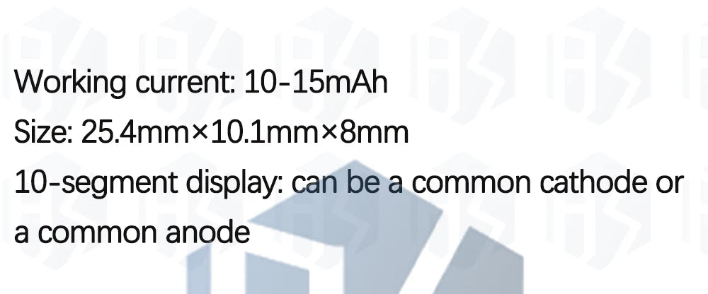1PC 5/8/10/12/20-Segment Multicolor LED Battery Bar Indicator (Red/White/Blue) - Super Bright for DIY Power Pack Assembly