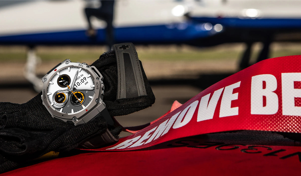 2025 NEW Outdoors Military GPS Smart Watch For Men Sports Compass Smart Watch Waterproof And Anti Drop HD Bluetooth Call Watch