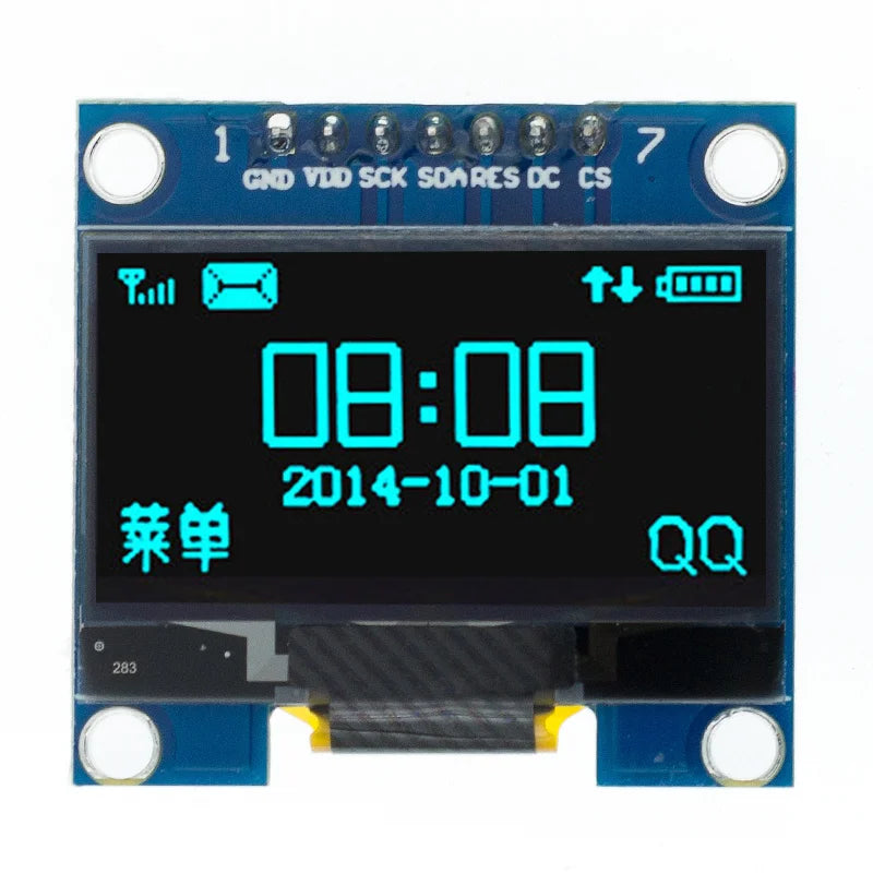 1.3 inch OLED module SPI/IIC I2C Communicate white/blue 128X64 SH1106/SSD1306 1.3 inch OLED LCD LED Display Module 1.3" OLED