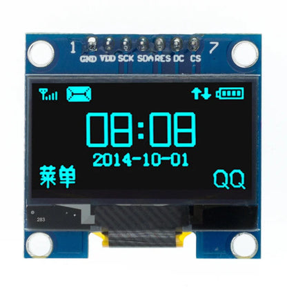 1.3 inch OLED module SPI/IIC I2C Communicate white/blue 128X64 SH1106/SSD1306 1.3 inch OLED LCD LED Display Module 1.3" OLED