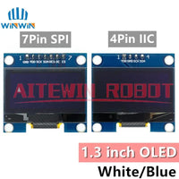 1.3 inch OLED module SPI/IIC I2C Communicate white/blue 128X64 SH1106/SSD1306 1.3 inch OLED LCD LED Display Module 1.3" OLED