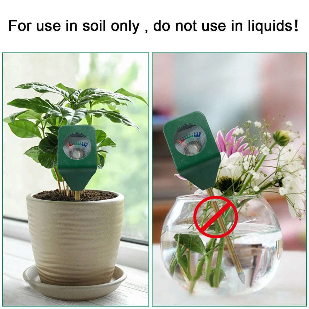 1-10 PCS Mini Portable Hygrometer Tester Soil Moisture Meter Garden Plant Flower Indoor Potted Soil Analyzer Detector Tool
