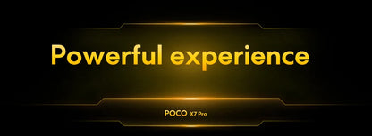 【Brand+】POCO X7 Pro Smartphone Dimensity 8400-Ultra 6000mAh 90W HyperCharge 6.67" AMOLED display NFC Xiaomi HyperOS 2