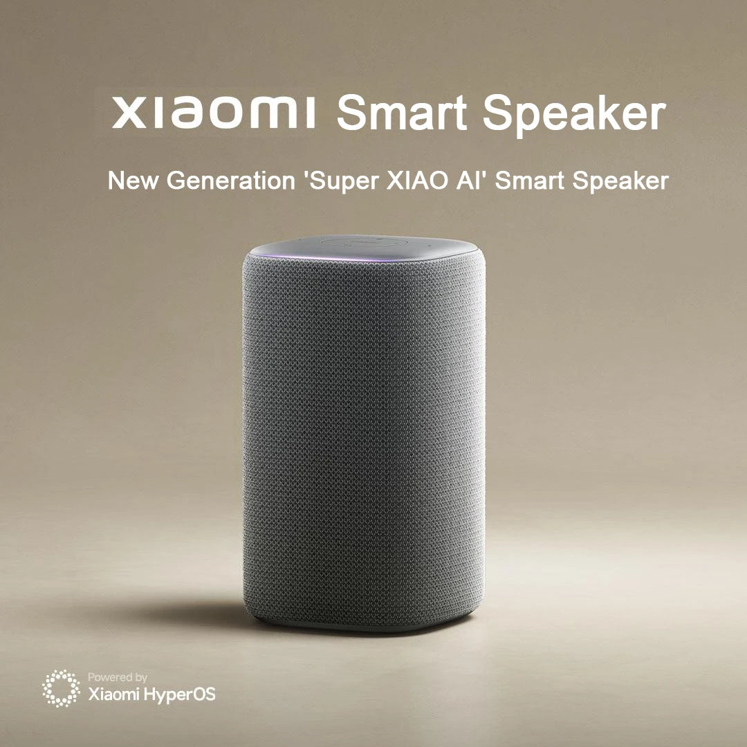 Xiaomi Smart Speaker Bluetooth 5.3 AI Super Xiaoai Intelligence Sound Voice Control Mesh2.0 Wi-Fi 2.4GHz/5GHz with Mi Home APP