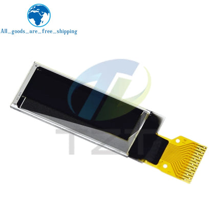 1/3PCS 0.91 inch OLED module 0.91" white/blue OLED 128X32 OLED LCD LED Display Module 0.91" IIC Communicate for ardunio