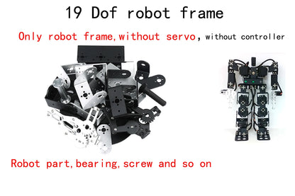17 DOF Humanoid Robot Frame Educational Robot Kit for Ardunio Robotic Walking Compatible Servo MG996 Programmable Robot DIY Kit