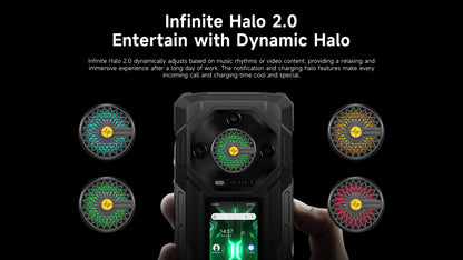 【World Premiere】Ulefone Armor 33 Pro 5G Rugged Phone 25500 mAh 512GB ROM 120Hz 6.59”3.4" Rear Screen NFC Android Smartphone