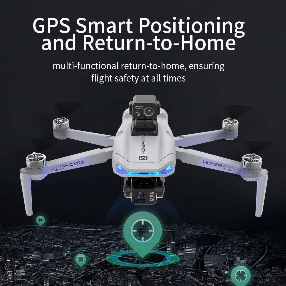 X40 GPS Drone Professional 4K Camera 3-axis gimbal Aerial Optional Obstacle Avoidance Brushless 5G WIFI FPV RC Quadcopter Toys