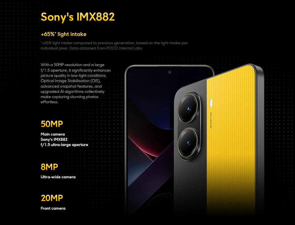 【Brand+】POCO X7 Pro Smartphone Dimensity 8400-Ultra 6000mAh 90W HyperCharge 6.67" AMOLED display NFC Xiaomi HyperOS 2