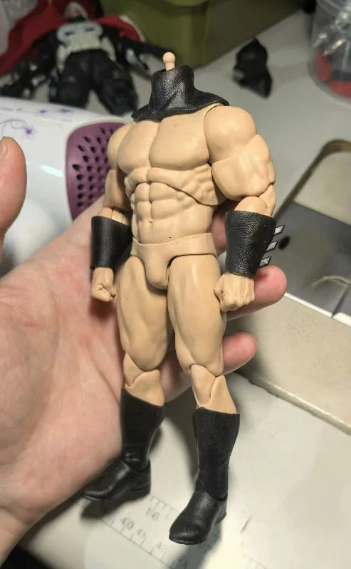 1/12 Scale Boots，Arm Protection，Neck Brace Set Model for 6''Adam Muff