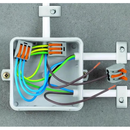 10pcs Original Wago wiring terminal 222-412 222-413 222-415 Quick Wiring terminal connector