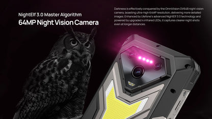 【World Premiere】Ulefone Armor 34 Pro 5G AI Rugged Phone 25500mAh Up to 32GB+512GB Built-in Projector 120Hz 6.95" NFC Smartphone