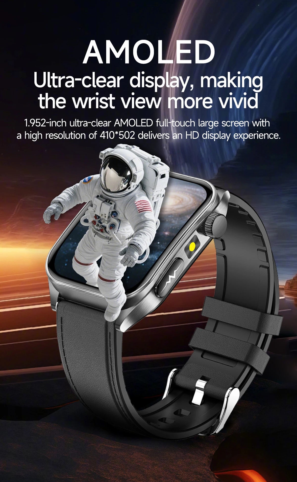 2026 New 650nm Laser Therapy Health Smartwatch Men ECG Blood Pressure Lipid Uric Acid Bluetooth Call Smart Watch For Android IOS