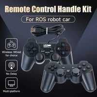 Yahboom PS2 Wired USB Wireless Game Controller Handle for ROS ROS2 Jetson Nano and Raspberry Pi Robots Kit Remote Control APP