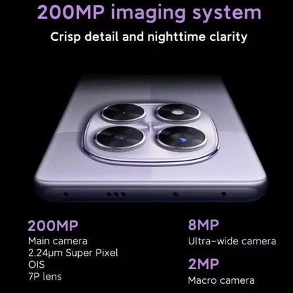 Xiaomi Redmi Note 14 Pro 5G Global Version Smartphone 7300-Ultra NFC 200MP AI camera 1.5K 120Hz AMOLED Display IP68