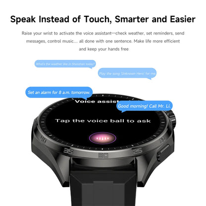 2026 New Watch 6 NFC Bluetooth Call Smart Watches Men GPS Tracking Sports Fitness IP68 Waterproof 1.53inch AMOLED Smartwatch
