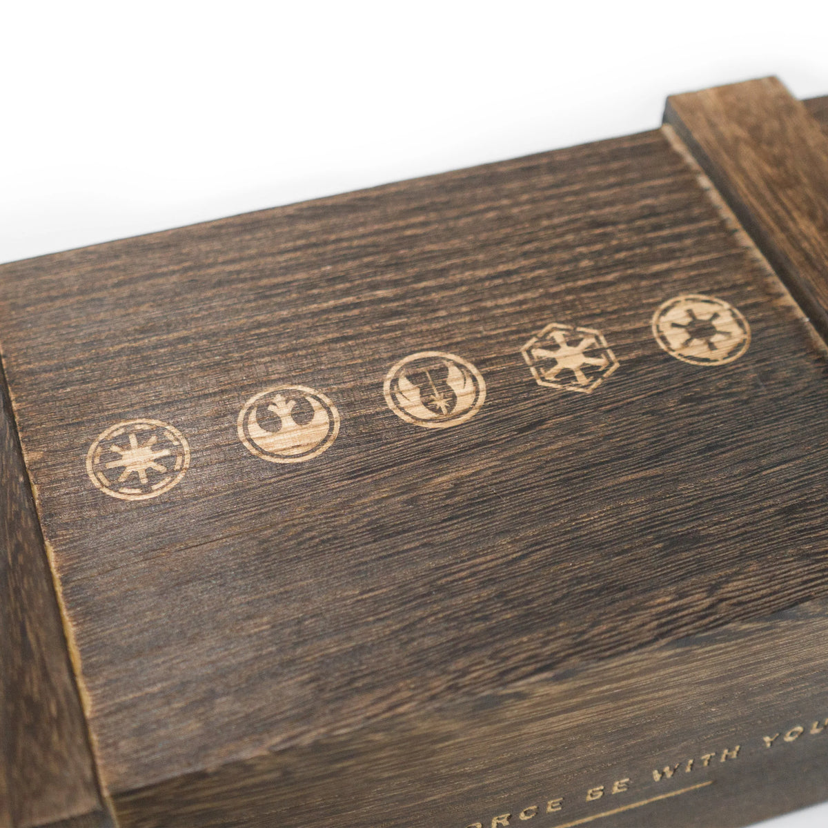 Wooden vintage Lightsaber Box 43x15x10cm with Foam Cotton Inside Can Contain Lightsaber Hilt Box for Display diy high quality