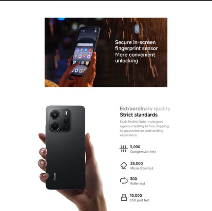 【Brand+】Global Version Xiaomi Redmi Note 14 MediaTek Helio G99-Ultra 108MP AI 5500mAh 6.67" AMOLED 120Hz Display