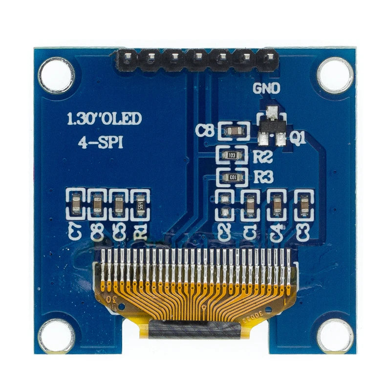 1.3 inch OLED module SPI/IIC I2C Communicate white/blue 128X64 SH1106/SSD1306 1.3 inch OLED LCD LED Display Module 1.3