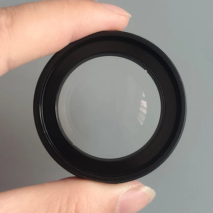 0.3X Barlow Lens Objective Microscope Auxiliary Objective Lens Mounting Thread 48mm Working Distance 250mm