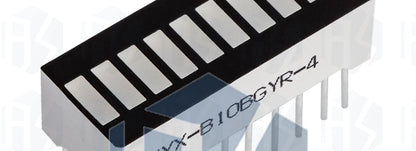 1PC 5/8/10/12/20-Segment Multicolor LED Battery Bar Indicator (Red/White/Blue) - Super Bright for DIY Power Pack Assembly