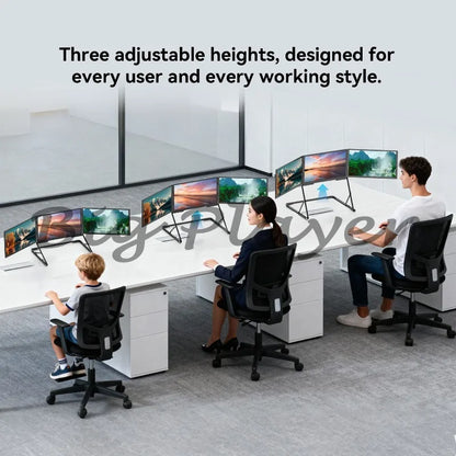 15.6-Inch TriCreate Pro Portable Monitor First-line Three-screen Notebook IPS Office Kanban Clip