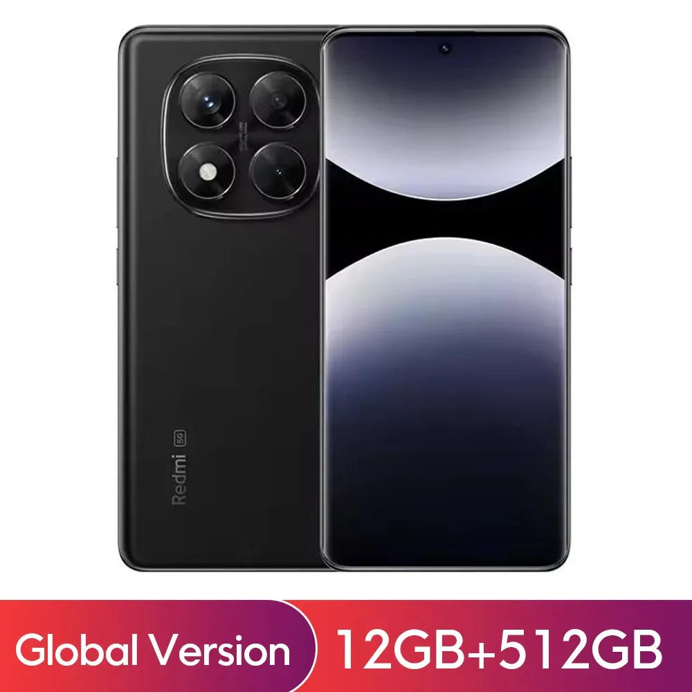 Xiaomi Redmi Note 14 Pro 5G Global Version Smartphone 7300-Ultra NFC 200MP AI camera 1.5K 120Hz AMOLED Display IP68