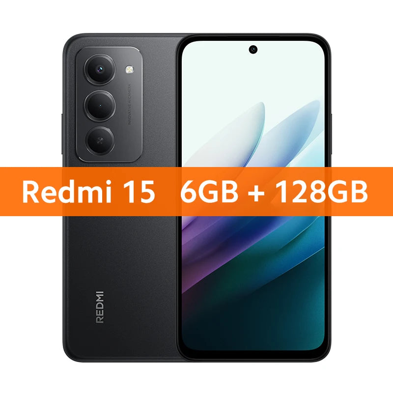 【Brand+】Redmi 15 Global Version Smartphone 6.9