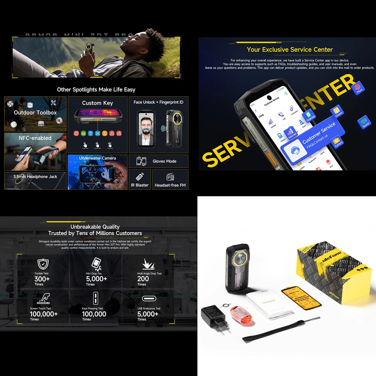 【World Premiere】Ulefone Armor Mini 20T Pro 5G  4.7