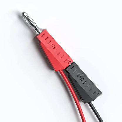 10pcs Banana Plug to Breadboard Male Jumper Wires Soft Flexible Silicone Test Leads for Electrical Testing