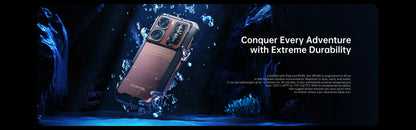 2025 NEW Oukitel WP300 Rugged Phone 6.78" FHD 120Hz Telephone Portable 36GB (12+24) GB+512GB 16000mAh Smartphone 5G Android 15