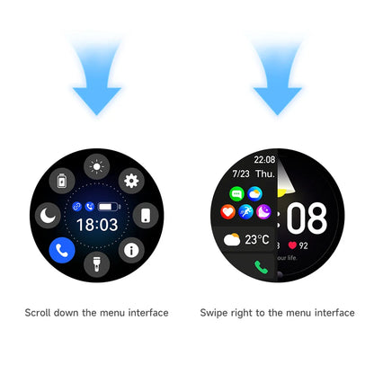 2026 New Watch 6 NFC Bluetooth Call Smart Watches Men GPS Tracking Sports Fitness IP68 Waterproof 1.53inch AMOLED Smartwatch